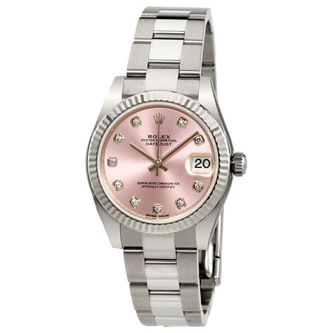 lady datejust rolex pink